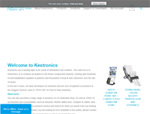 Tablet Screenshot of kestronics.co.uk